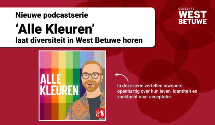Nieuwe podcastserie ‘Alle Kleuren’