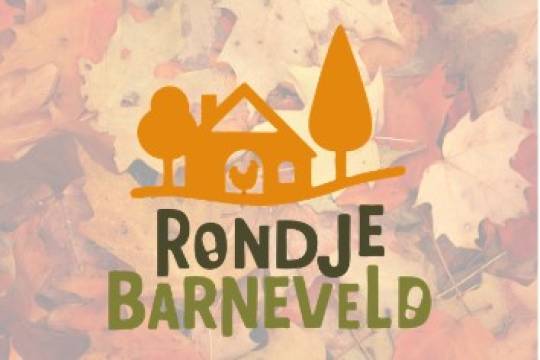 Informatieve afbeelding: Een logo met de tekst: Rondje Barneveld