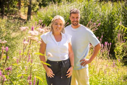 Dorpscoördinatoren Hanneke en Tom