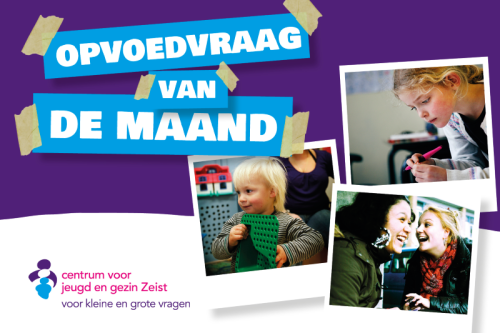 Banner vraag van de maand