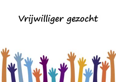 Vrijwilliger gezocht
