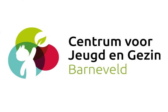 Informatieve afbeelding: Een logo met de tekst: 'Centrum voor Jeugd en Gezin Barneveld'