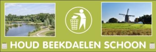 Banner 'Houd Beekdaelen Schoon'