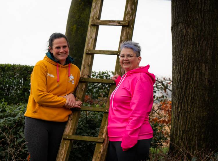 foto van Sandra met de beweegcoach