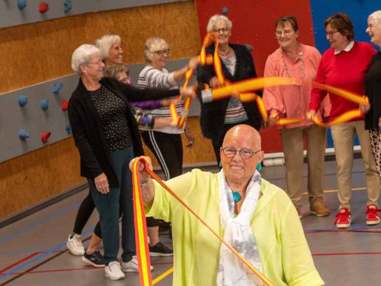 Lies gaat lekker bewegen met ritmisch gym