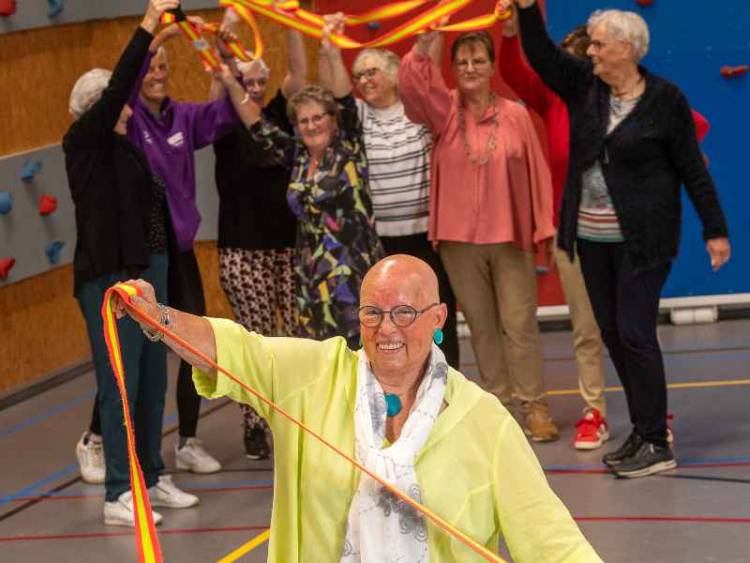 Lies gaat lekker bewegen met ritmisch gym