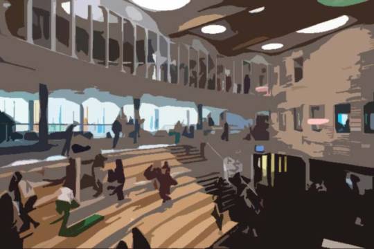 Decoratieve afbeelding: Een schets van het Van Lodenstein College