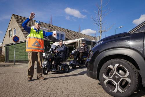Foto verkeersregelaar