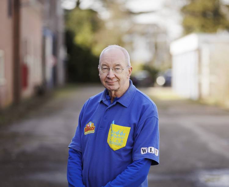 Peter van de Rovaart op straat