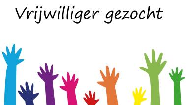 Vrijwilliger gezocht