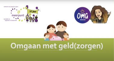 titelscherm bij video ouders en omgaan met geld