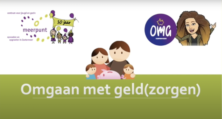 titelscherm bij video ouders en omgaan met geld