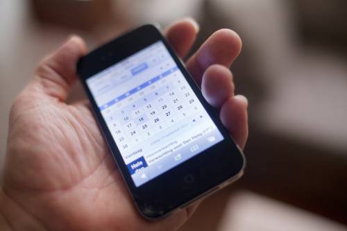 Foto: Telefoon in de hand